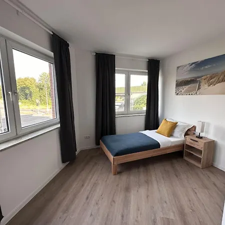 Apartmán Large Group Apartments - Single Beds - Free Parking - Near Duesseldorf Airport Duisburg